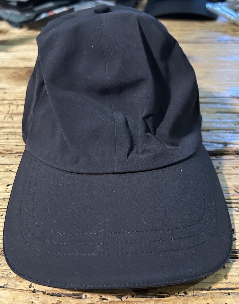 Lululemon Womens One Size Black Baller Hat Run EUC